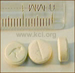 Pill form of meth
